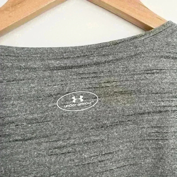Under Armour United States Army Shirt Size Medium Short Sleeve Gray TShirt - Picture 3 of 6